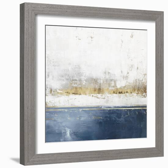 Golden Horizon II-null-Framed Art Print