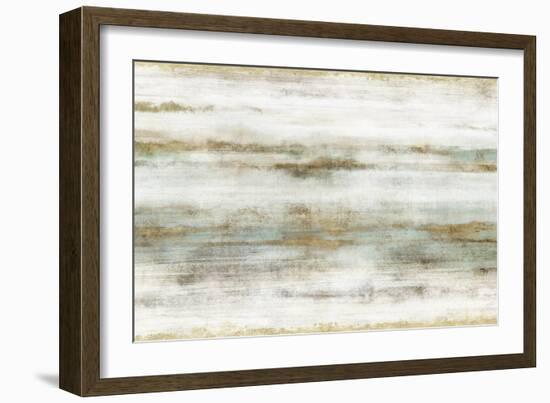 Golden Horizons-Isabelle Z-Framed Art Print