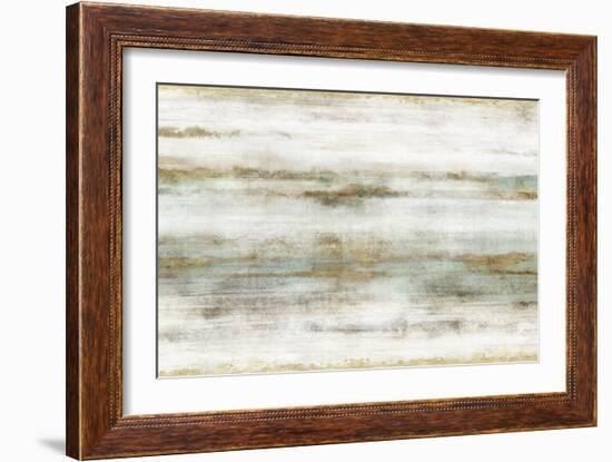 Golden Horizons-Isabelle Z-Framed Art Print