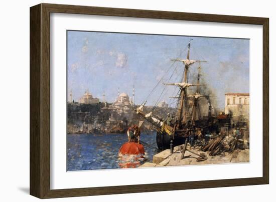 Golden Horn, 1876-Alberto Pasini-Framed Giclee Print