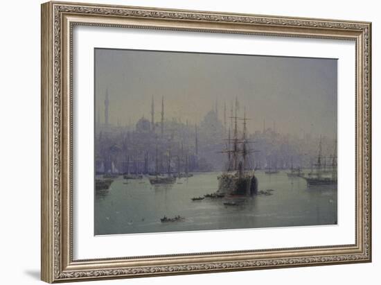 Golden Horn, 1895-Ivan Konstantinovich Aivazovsky-Framed Giclee Print