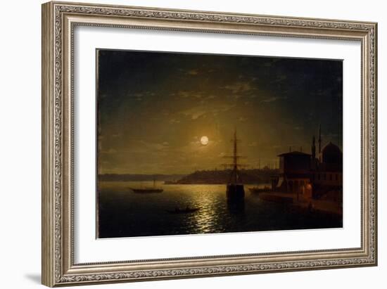 Golden Horn. Turkey, after 1845-Ivan Konstantinovich Aivazovsky-Framed Giclee Print