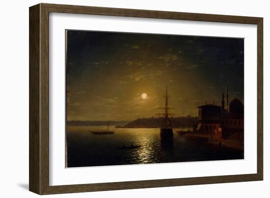 Golden Horn. Turkey, after 1845-Ivan Konstantinovich Aivazovsky-Framed Giclee Print