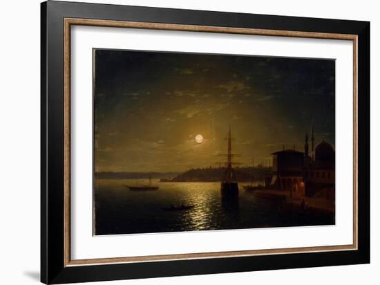 Golden Horn. Turkey, after 1845-Ivan Konstantinovich Aivazovsky-Framed Giclee Print