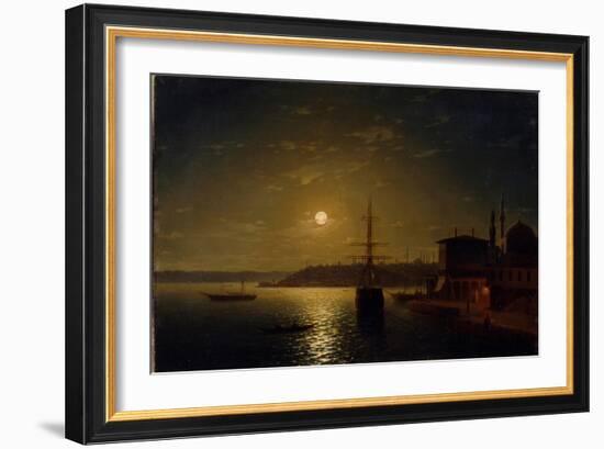 Golden Horn. Turkey, after 1845-Ivan Konstantinovich Aivazovsky-Framed Giclee Print