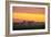 Golden Hour, Petaluma Hills, Farm Scene, Sonoma County-Vincent James-Framed Photographic Print