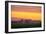 Golden Hour, Petaluma Hills, Farm Scene, Sonoma County-Vincent James-Framed Photographic Print