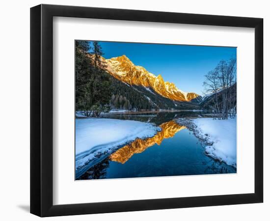 Golden hour.-Marco Carmassi-Framed Photographic Print