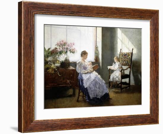 Golden Hours-Hans Tichy-Framed Giclee Print