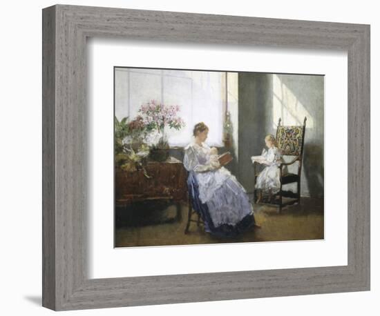 Golden Hours-Hans Tichy-Framed Giclee Print