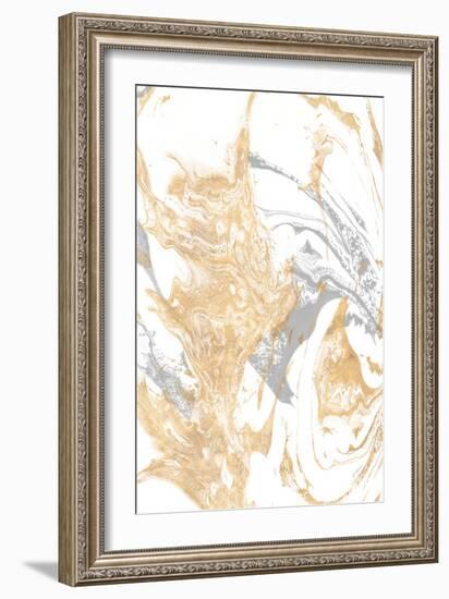 Golden Ice-M. Mercado-Framed Art Print
