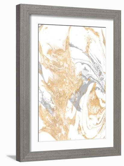 Golden Ice-M. Mercado-Framed Art Print