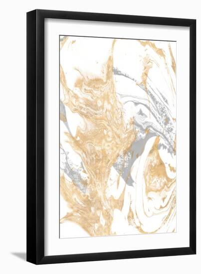 Golden Ice-M. Mercado-Framed Art Print