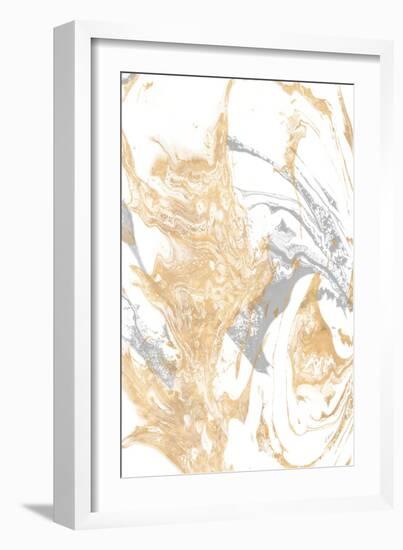 Golden Ice-M. Mercado-Framed Art Print