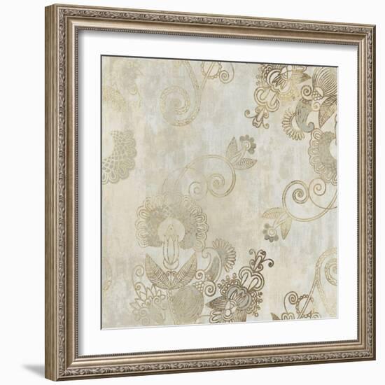 Golden Impressions I-Aimee Wilson-Framed Art Print