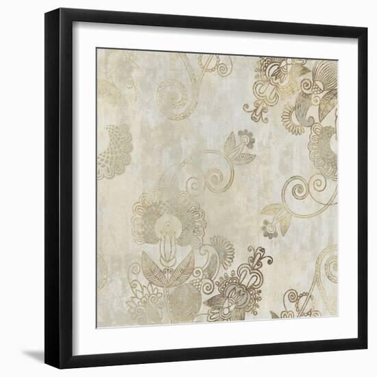 Golden Impressions I-Aimee Wilson-Framed Art Print