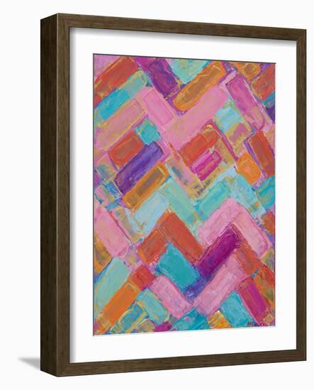 Golden Internodes I-Ann Marie Coolick-Framed Art Print