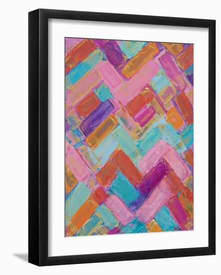 Golden Internodes I-Ann Marie Coolick-Framed Art Print