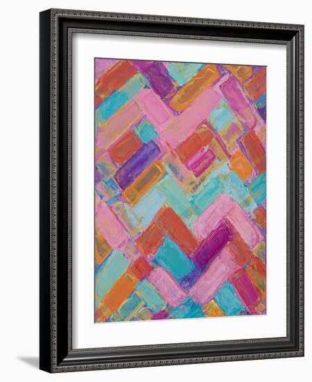 Golden Internodes I-Ann Marie Coolick-Framed Art Print