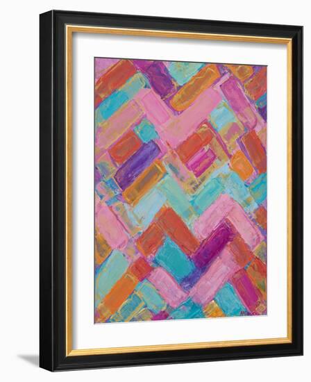 Golden Internodes I-Ann Marie Coolick-Framed Art Print