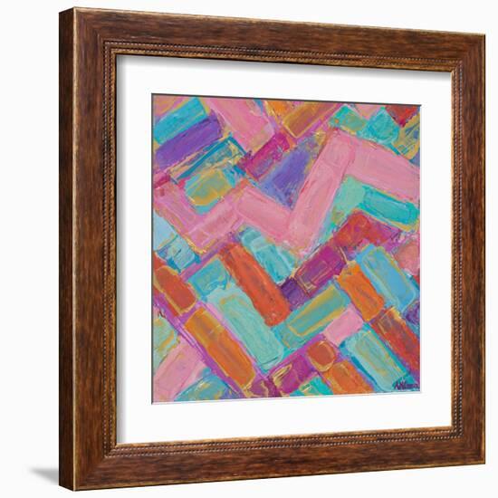 Golden Internodes II-Ann Marie Coolick-Framed Art Print