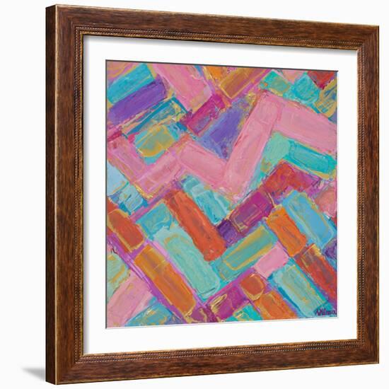 Golden Internodes II-Ann Marie Coolick-Framed Art Print