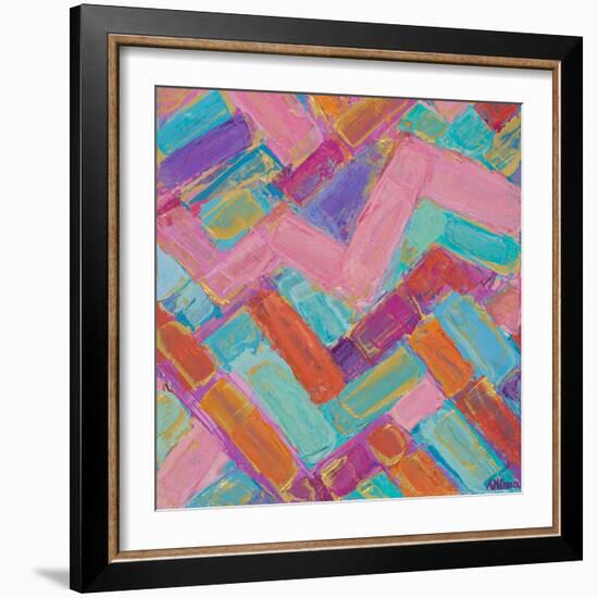 Golden Internodes II-Ann Marie Coolick-Framed Art Print