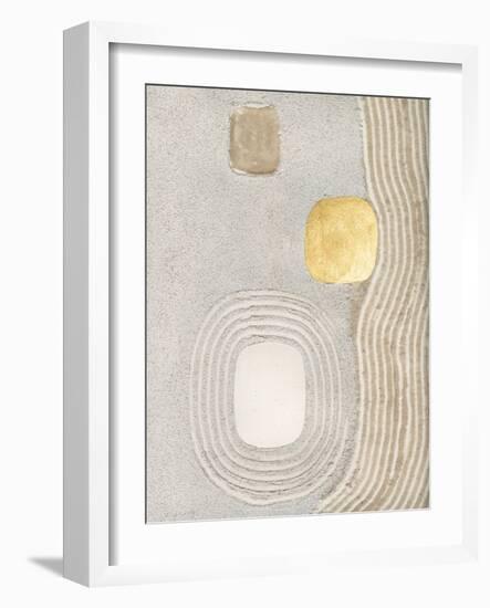 Golden Ishi II-Vanna Lam-Framed Art Print