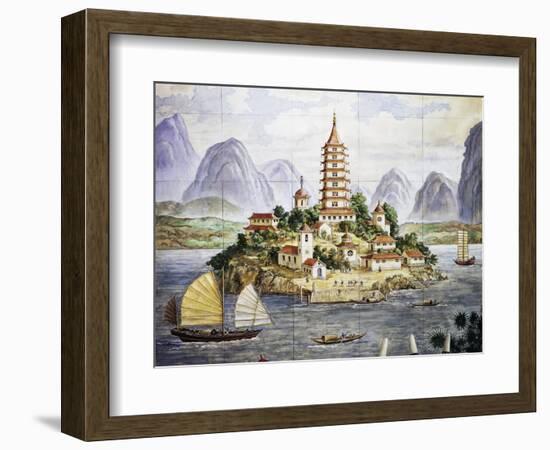 Golden Isle-null-Framed Giclee Print