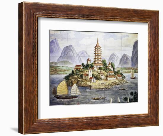 Golden Isle-null-Framed Giclee Print