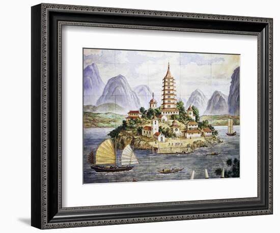 Golden Isle-null-Framed Giclee Print