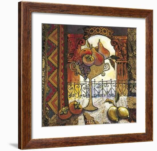 Golden Kilim II-Karel Burrows-Framed Art Print