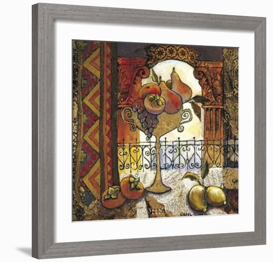 Golden Kilim II-Karel Burrows-Framed Art Print