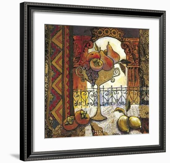 Golden Kilim II-Karel Burrows-Framed Art Print