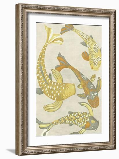 Golden Koi I-Chariklia Zarris-Framed Premium Giclee Print