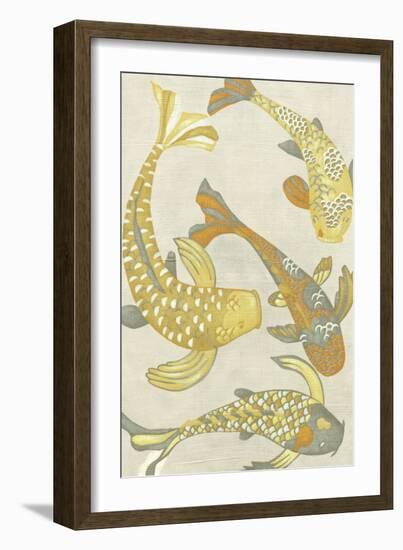 Golden Koi I-Chariklia Zarris-Framed Premium Giclee Print