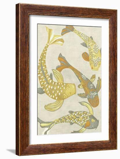 Golden Koi I-Chariklia Zarris-Framed Premium Giclee Print