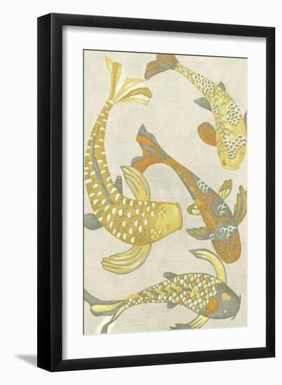 Golden Koi I-Chariklia Zarris-Framed Premium Giclee Print