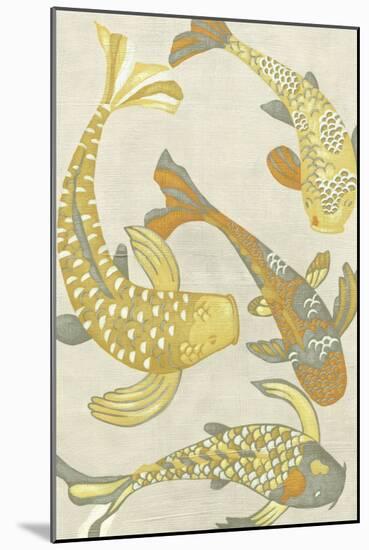 Golden Koi I-Chariklia Zarris-Mounted Premium Giclee Print