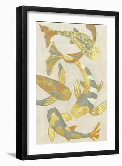 Golden Koi II-Chariklia Zarris-Framed Premium Giclee Print