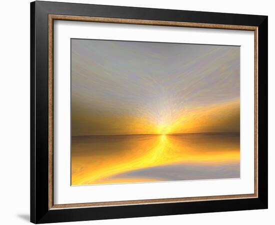 Golden Lake-Kenny Primmer-Framed Art Print