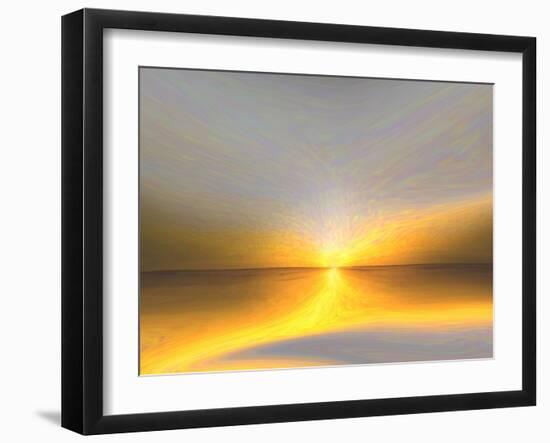 Golden Lake-Kenny Primmer-Framed Art Print