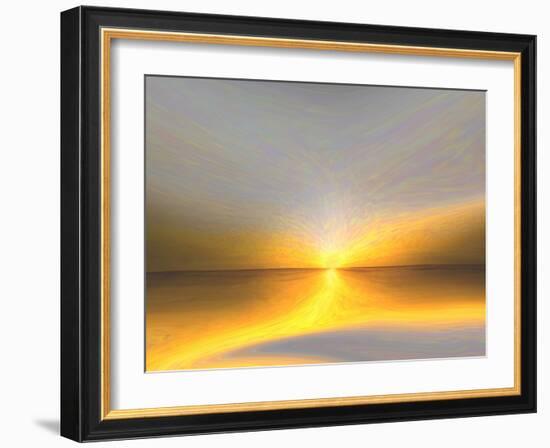 Golden Lake-Kenny Primmer-Framed Art Print