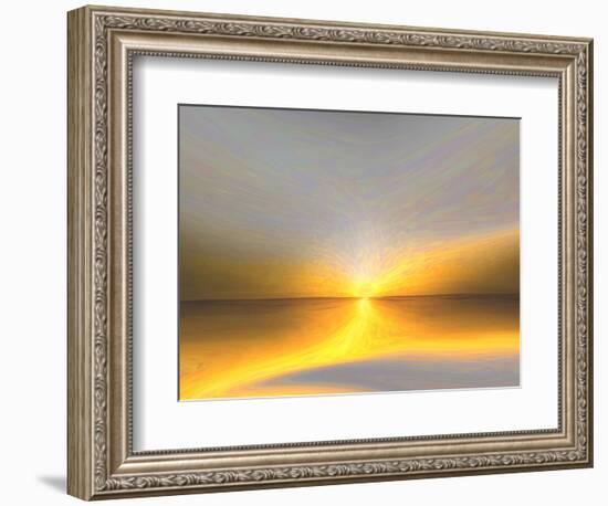 Golden Lake-Kenny Primmer-Framed Art Print