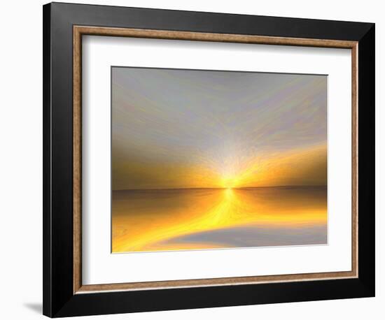 Golden Lake-Kenny Primmer-Framed Art Print