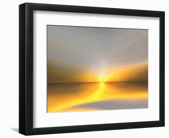 Golden Lake-Kenny Primmer-Framed Art Print