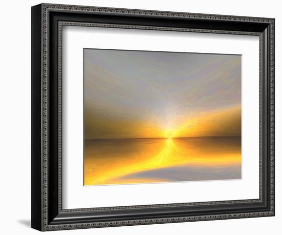 Golden Lake-Kenny Primmer-Framed Art Print