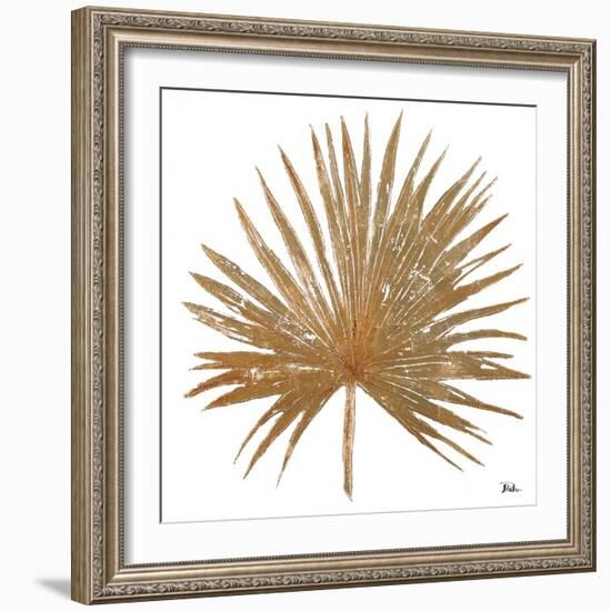 Golden Leaf Palm I-Patricia Pinto-Framed Art Print