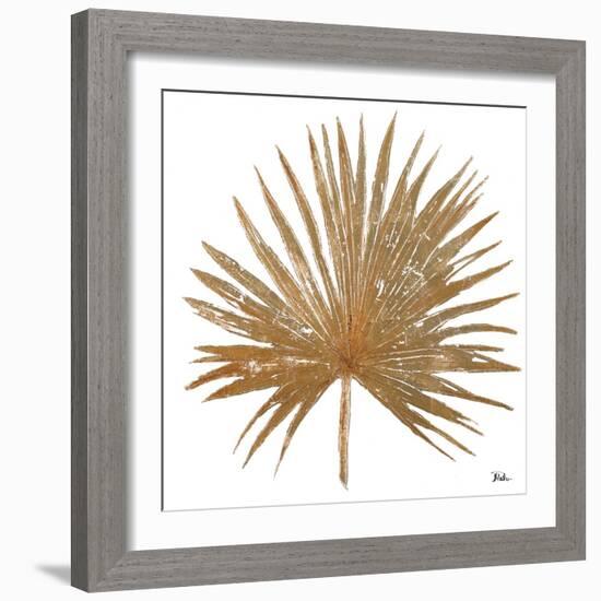 Golden Leaf Palm I-Patricia Pinto-Framed Art Print