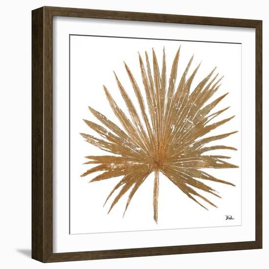 Golden Leaf Palm I-Patricia Pinto-Framed Art Print